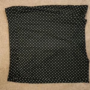 Black Polka Dot Skirt